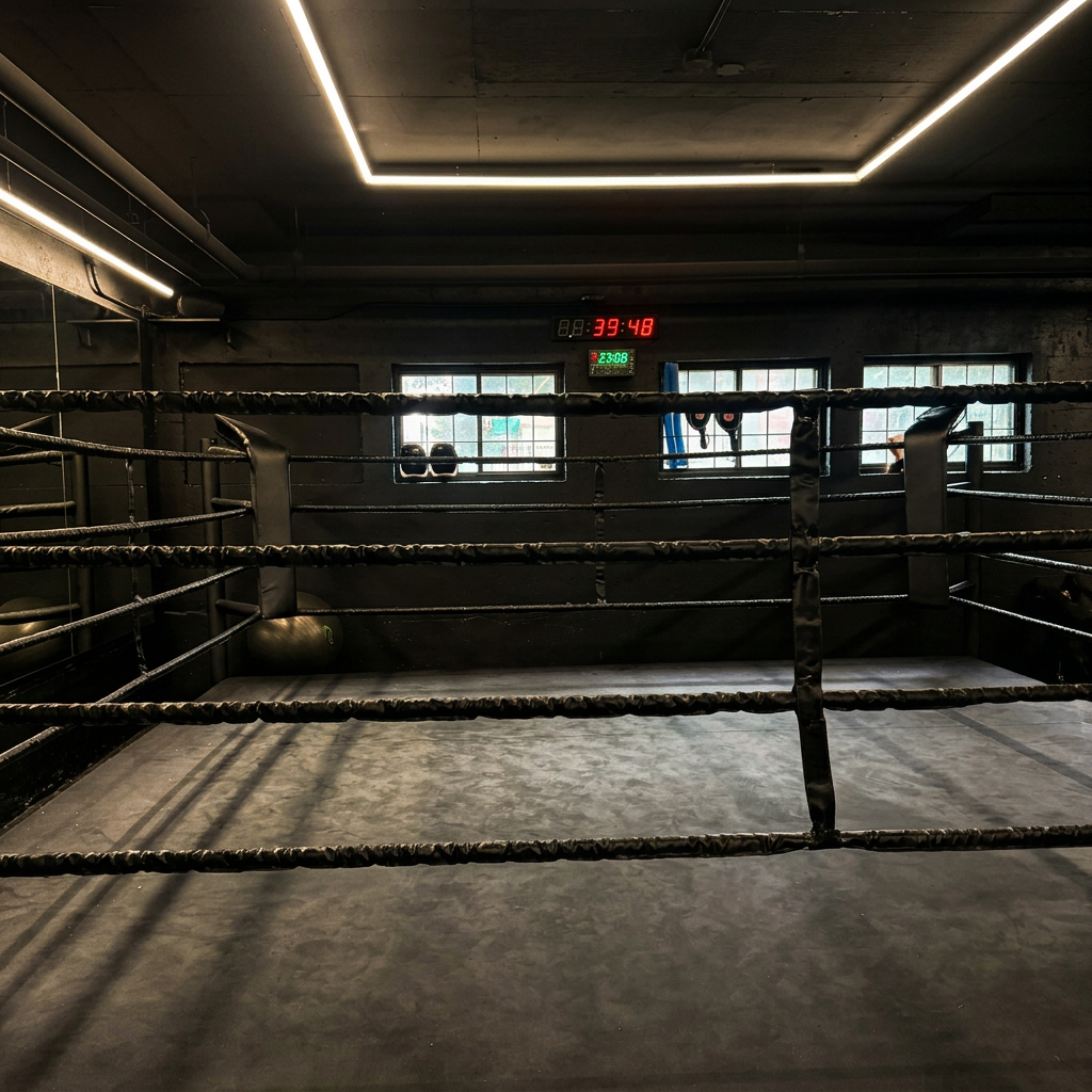 Boxing Section at LUX Fitness gym in Saint-Léonard, Montreal